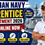 Indian Navy Apprentice Recruitment 2026: Apply Online Now — Eligibility, Dates & Direct Link Inside!